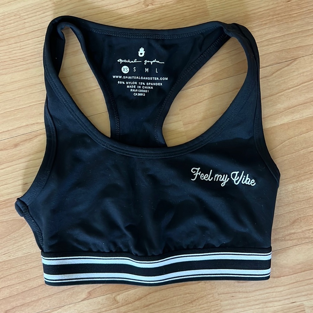 Feel My Vibe Sports Bra